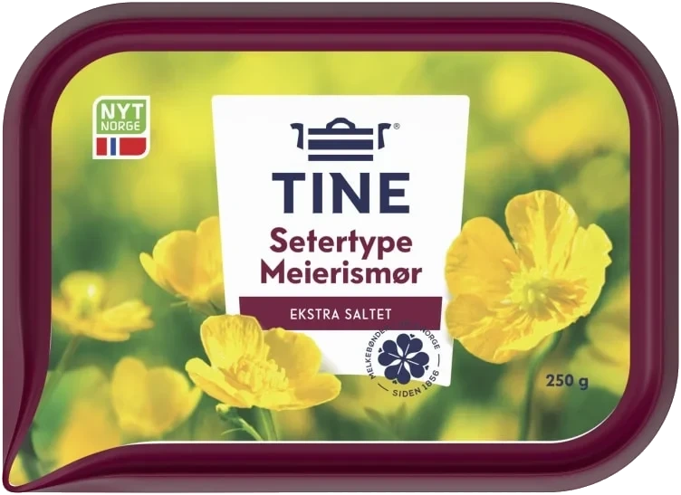 Smør Setertype 250g Bordpk Tine