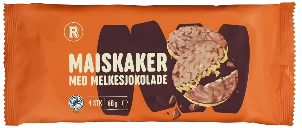 Maiskake med sjokolade