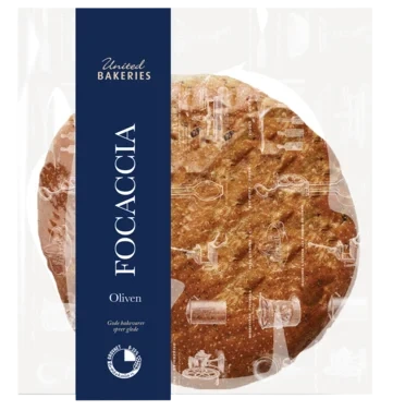 Flowpack Focaccia Oliven