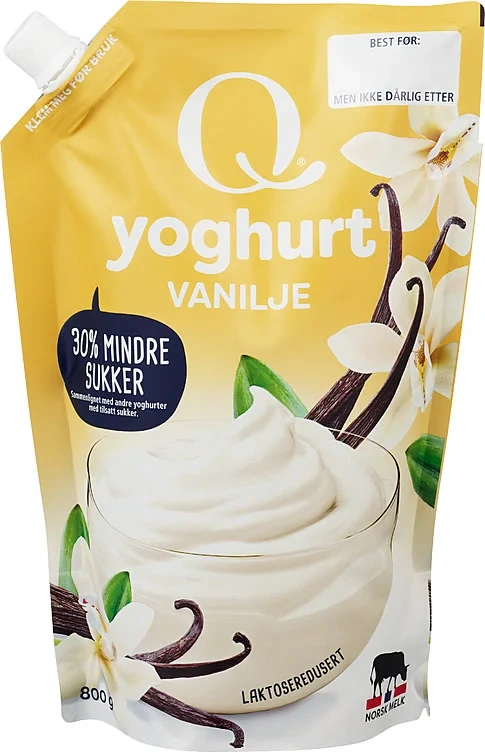 Yoghurt Vanilje 800g Q