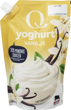 Q Yoghurt Vanilje 800g