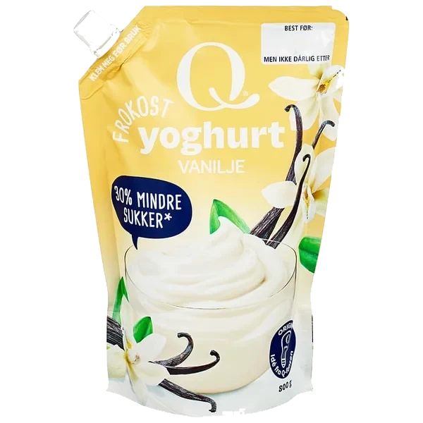 Yoghurt Vanilje 800g Q