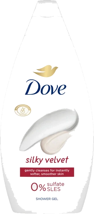 Dove Showergel Silky Velvet 450ml