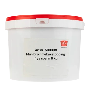Idun Drømmekaketopping frys spann 8 kg