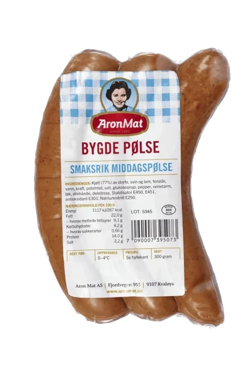 Bygde Pølse 300g Aron Mat