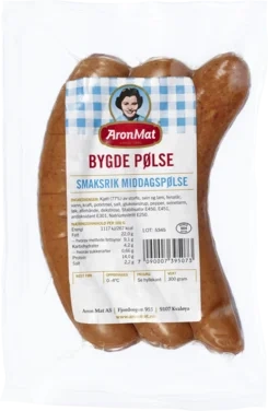 Bygde Pølse 300g Aron Mat