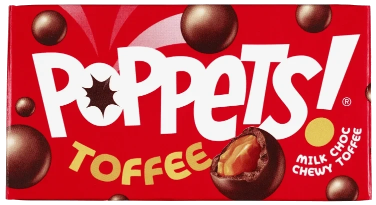 Poppets! Toffee 39g