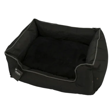 Seng Buddy Rektangulær Svart/grå 50x43x19cm S