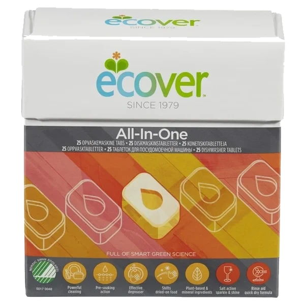 Oppvaskmaskintabletter All-in-one