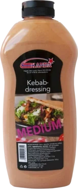 Kebabdressing Medium 900ml Kanda