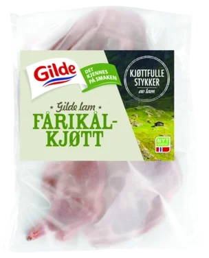 Lam Fårikålkjøtt 1kg Fr Enh