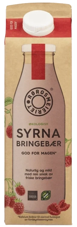 Økologisk Syrna Bringebær