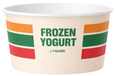7-eleven Frozen Yoghurt Isbeger 480ml Fsc, 1000 stk