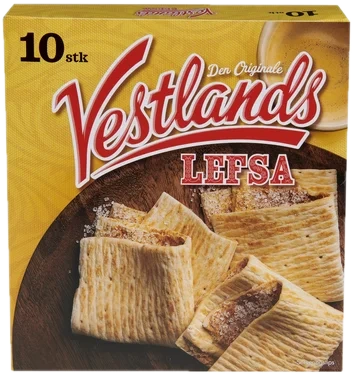 Vestlandslefsa Tørre 10stk 360g