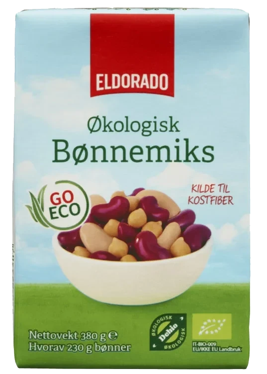 Bønnemix Økologisk 380g Go Eco Eldorado