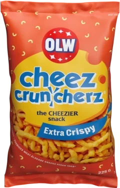 Cheez Cruncherz 225g Olw