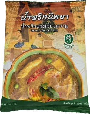 Nittaya Green Curry Paste 1kg