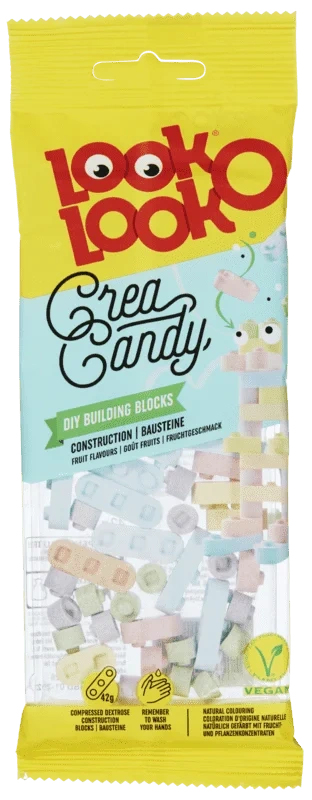 Look-O-Look Crea Candy Bricks 42g