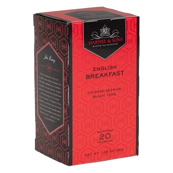 Harney Premium English Breakfast Te 20 Stk