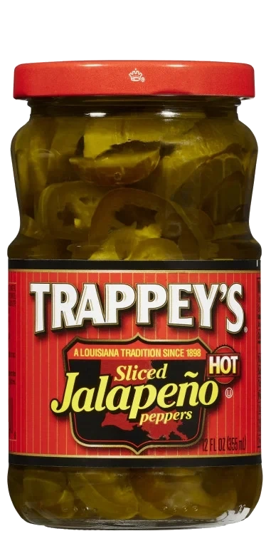 Jalapeno Pepper skivet 355ml Trappeys