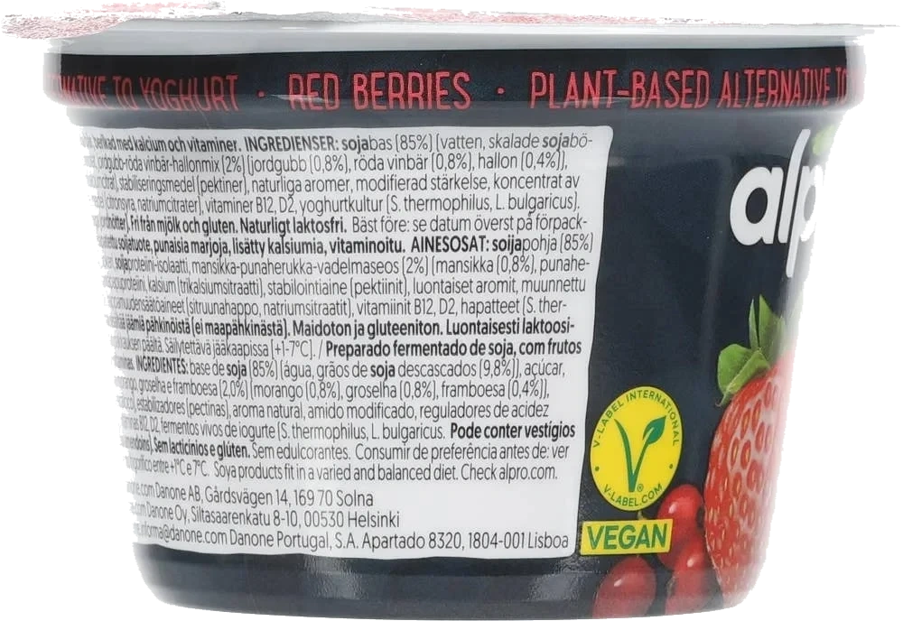 High protein red berries
