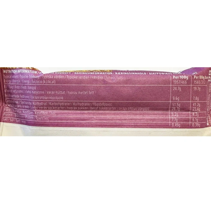 Mellanmålsbar Pecannöt 20-pack