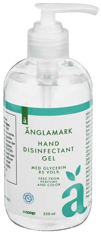 Änglamark Desinfiserende Gel 250ml