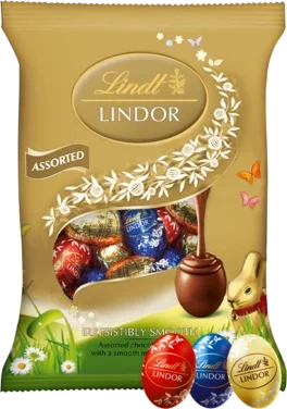 Lindor Assorterte Mini Sjokoladeegg 90g