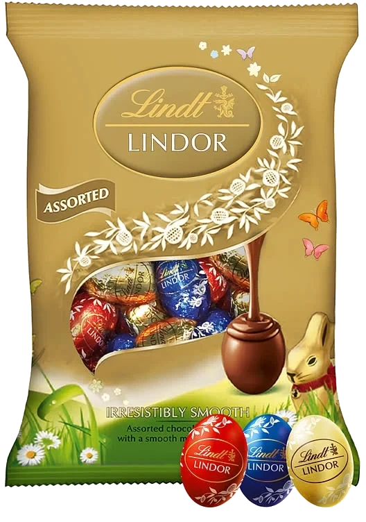 Lindor Assorterte Mini Sjokoladeegg 90g