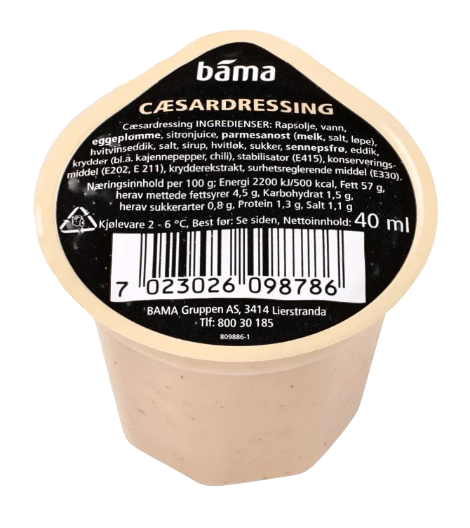 Cæsardressing 40g Bama