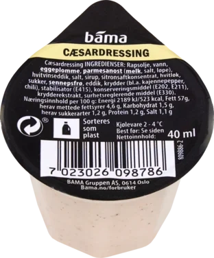 Cæsardressing 40g Bama