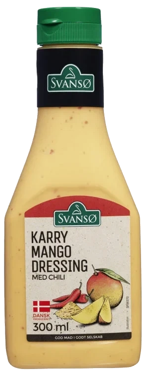 Dressing Karry Mango 300ml Svansø