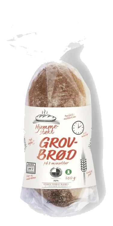 Grovbrød Hjemmestekt 650g Bakehuset