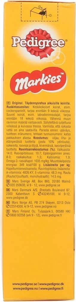Pedigree Markies Hundesnacks med Margben for Voksne Hunder