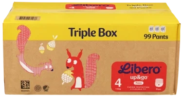 Libero Up&Go 4 Triple Box