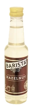 Barista Hazelnut Syrup 25cl Flaske