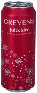 Grevens Julecider Bringebær 0.50l bx