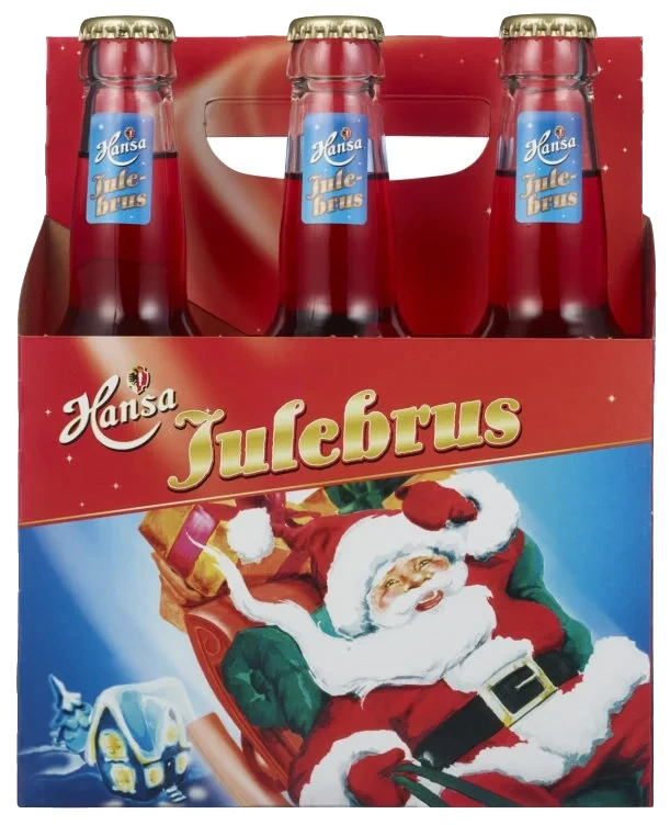 Hansa Julebrus 0,33lx6 flaske