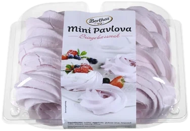 Mini Pavlova Rose Bringebær 120g Berthas