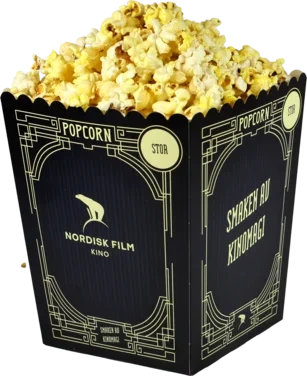 Popcornbeger Store 5,2l- Nf Vika, Gimle, Kb 400 St