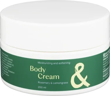 Body Cream Rosemary & Lemongrass