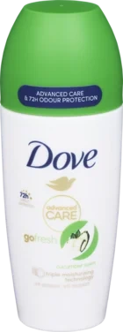 Dove Roll-on Cucumber & Green Tea Deo Antiperspirant Go Fresh Advanced Care 50ml