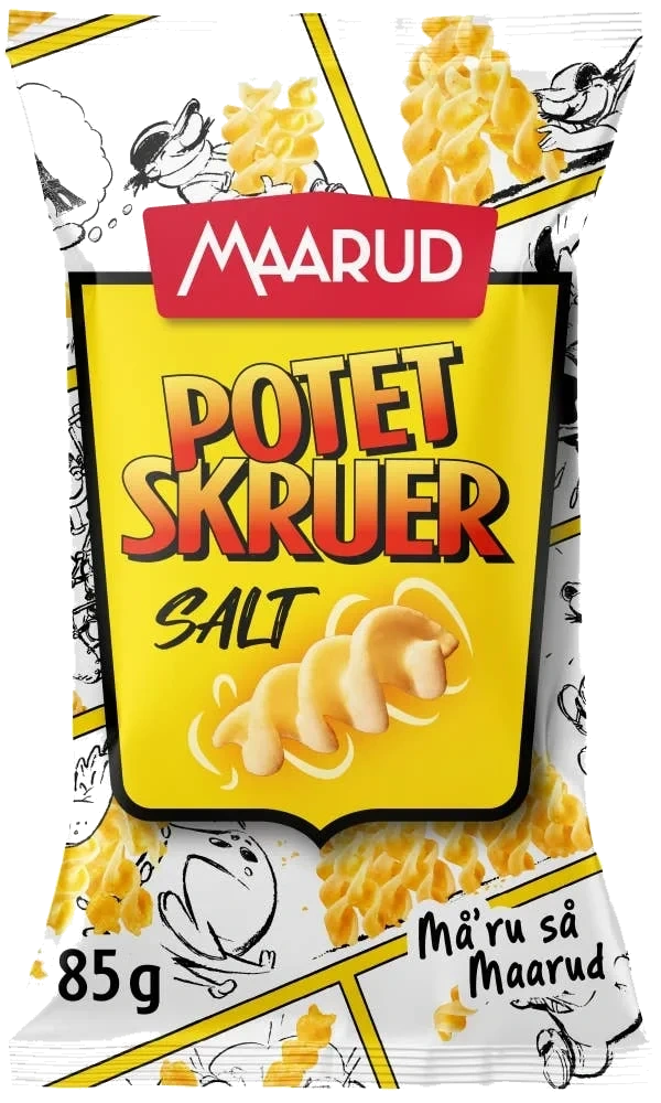 Potetskruer salt