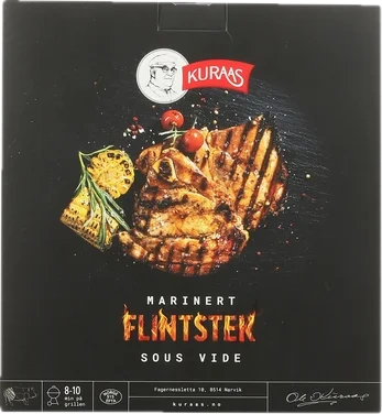 Flintstek Marinert Sousvide