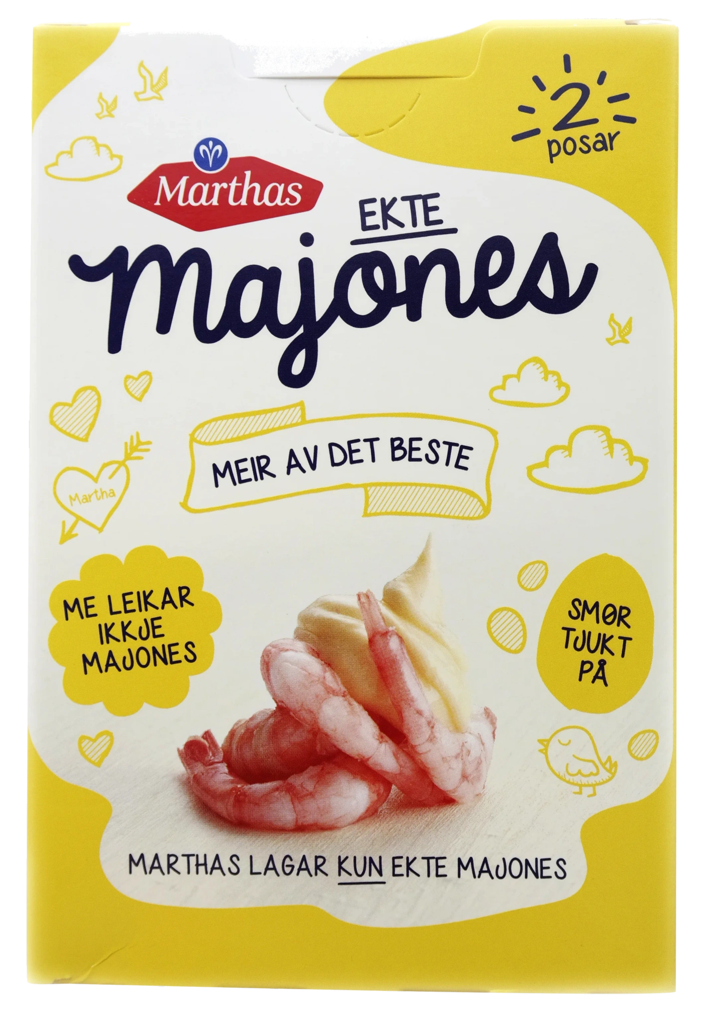 Marthas Ekte Majones 330g