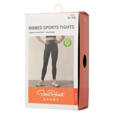 Rib Tights Wmn Black m/l