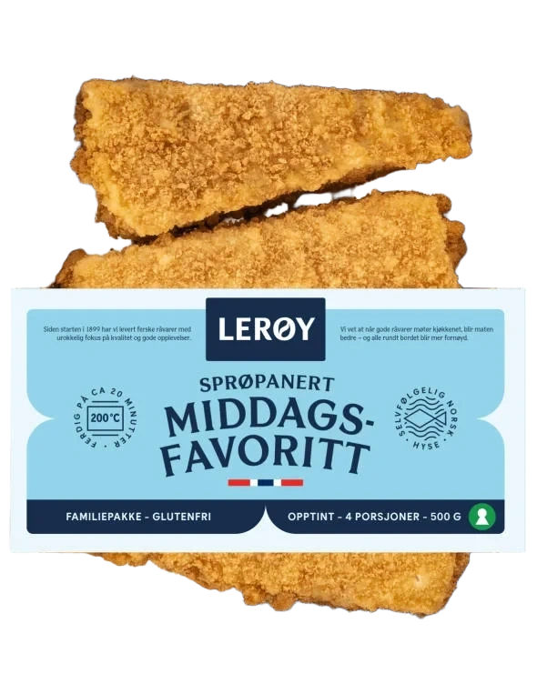 Middagsfavoritt Sprøpanert 500g Lerøy