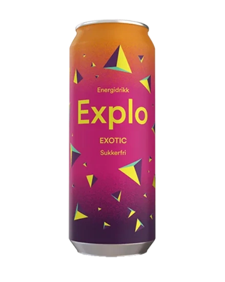 Explo Excotic Sukkerfri 0,5L