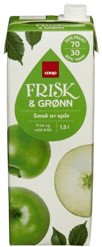 Coop Frisk og Grønn 1,5l