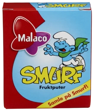 Smurf Fruktputer 20g